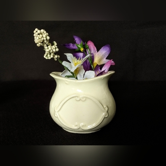 Beautiful Ironstone Mini-Pitcher & Matching Pieces - Artist Signed & Dated 1969 - Picture 6 of 8